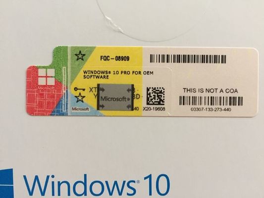 Microsoft Windows 10 Pro Msdn COA Sticker Won'T Blocked DHL Free Shipping